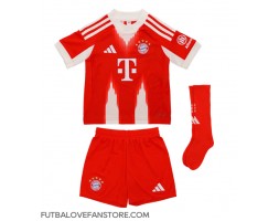 Bayern Munich Michael Olise #17 Domáci Detský futbalový dres 2025-26 Krátky Rukáv (+ trenírky)